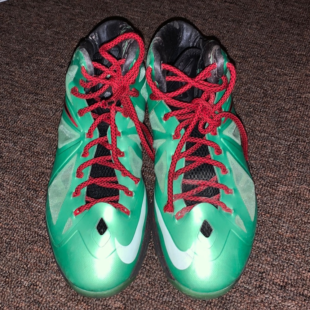 Nike LeBron 10 'Cutting Jade' Mens Sneakers